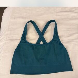Athleta aurora ribbed sports lounge bra